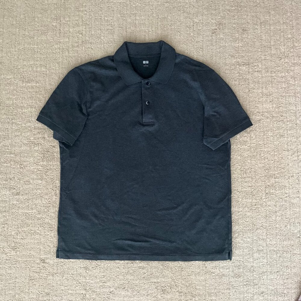 Uniqlo Polo in Gray, Size L